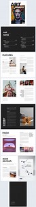 Interactive Graphic Design Magazine Template