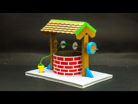 School Science Projects | Water Well Working Model