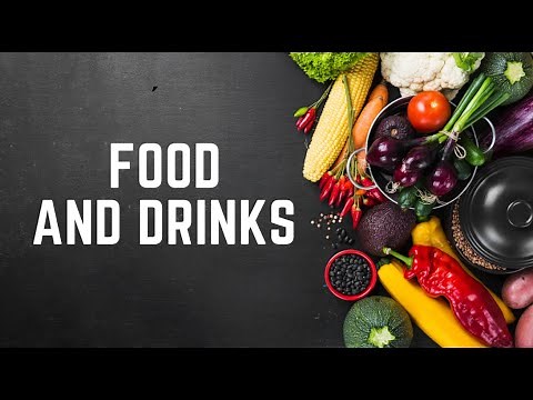 Food and Drinks Vocabulary. ENGLISH FOR BEGINNERS | A1-A2