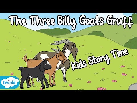 The Three Billy Goats Gruff | Fairy Tales | Kids Story Time
