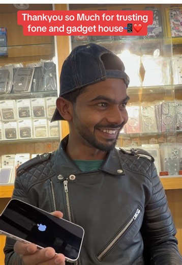 Happy Customer Unboxes iPhone 13 from Fone and Gadget House