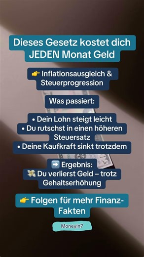 Ein Gesetz, das dich Geld kostet ohne dass du es merkst