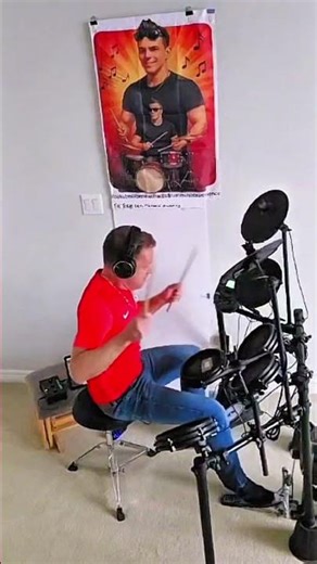 Self Esteem? 🤔 They Said Stick To Air Drums 🤓🥁🤘🏽#SelfEsteem #TheOffspring #cover #drums #drummer