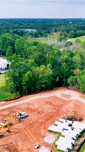 More moments from our groundbreaking day for our North Carrollton location! After the shovels hit the dirt, our team took time to walk the site with the general contractor and talk through the vision for what’s ahead. 🏗️ It’s an exciting journey, and we’re grateful to share these steps with you as the project begins to take shape. #Groundbreaking #Teamwork #BuildingTheFuture | Chick-fil-A Carrollton