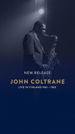 NEW RELEASE John Coltrane — Live in Finland 1961 • 1962 3 previously unreleased analog tapes recorded in Helsinki in 1961 and 1962 — moments of pure elevation where genius met grace. From My Favorite Things to Blue Train, every note reflects his unique creativity, permanently exploring new modes of expression and new tones. As Miles wrote, Coltrane turned into a diamond. ___ NOUVELLE SORTIE John Coltrane — Live in Finland 1961 • 1962 3 bandes analogiques inédites enregistrées à Helsinki en 1961