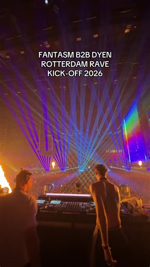 Fantasm y Dyne en la Rave de Rotterdam 2026