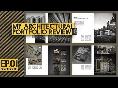 Architectural Portfolio LAYOUT Review | Different TYPES of architectural portfolios