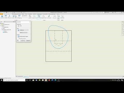 Inventor Ausschnitt in Zeichnung