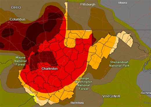Drought continues to get worse in West Virginia