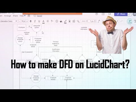 How to make Data Flow Diagram On lucid Art | Keep It Simple