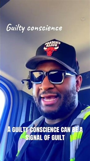 A guilty conscience could be a sign of a guilty person.But that’s just my perception.