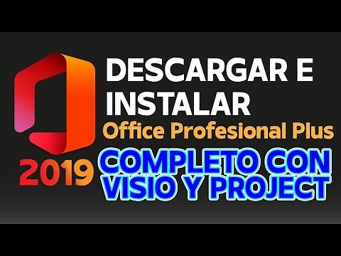 DESCARGAR E INSTALAR OFFICE 2019 PROFESIONAL COMPLETO EN EL 2024