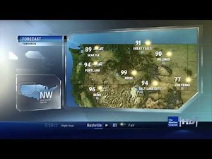 The Weather Channel - Local On the 8s National Forecast (HD)