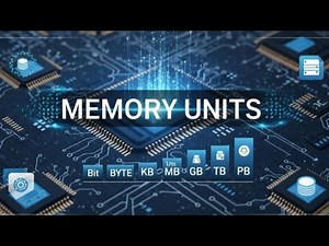 What are Memory Units | Bit, Byte, KB, MB, GB & TB, PB | Complete Memory Units Guide |