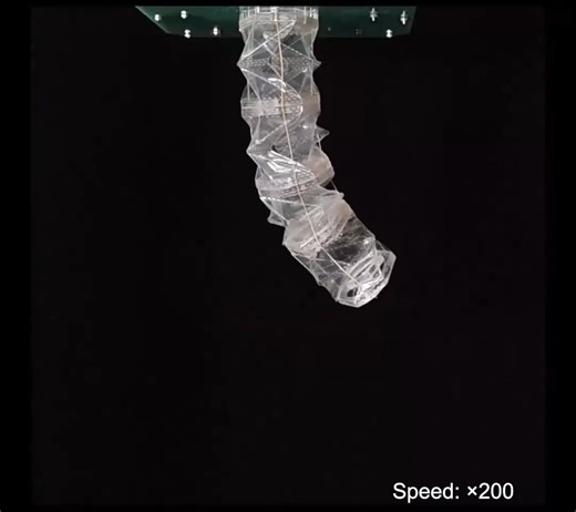 A new biodegradable self-sensing robot described in Science Advances addresses the need for sustainability in robotic design. The system, made of cellulose and gelatin, degrades into ingredients that can enrich soil—and also performs well when assembled into a robotic arm. https://scim.ag/41dbjuN | Science