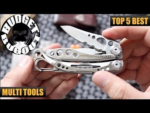 Top 5 Best EDC Multi Tools -- Multi Tool Comparison & Review | Leatherman, Gerber, Victorinox, SOG