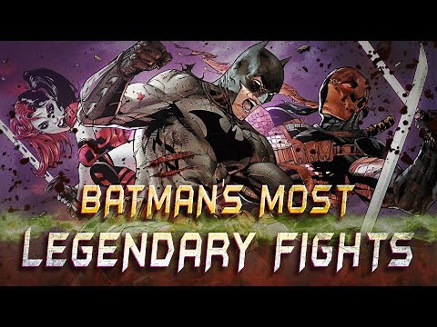 Batman's Most Legendary Fights