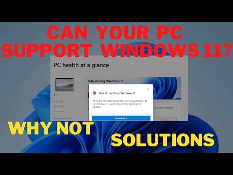 How to Check If Your PC Can Run Windows 11 | System Requirements | TPM 2.0