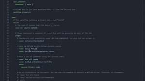 How to Run MATLAB in GitHub Actions