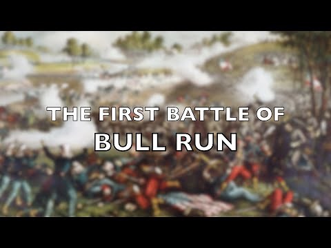 The First Battle of Bull Run, July 21st, 1861