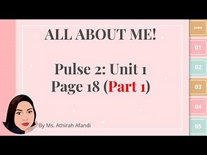 PULSE 2 Unit 1: Page 18 (Part 1)