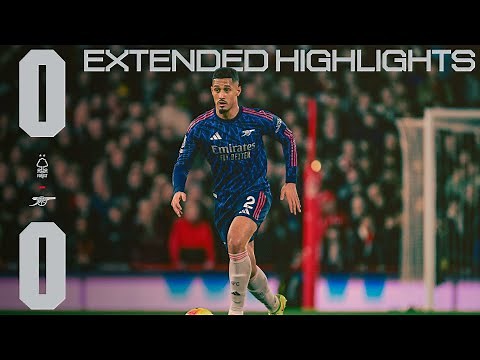 Unbeaten run extended to 11 games | EXTENDED HIGHLIGHTS | Nottingham Forest vs Arsenal (0-0) | EPL