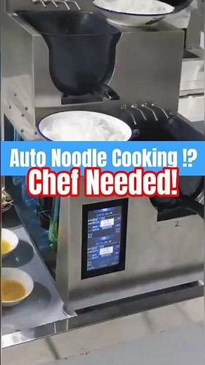 Next Gen Kitchen Tech: Fully Automatic Cooking Machine