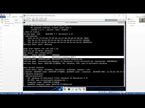 4.5.2.10 Lab - Exploring Nmap