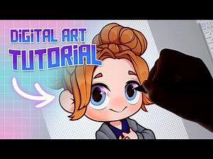 How to Draw Digital Art for Beginners - Step by Step Tutorial