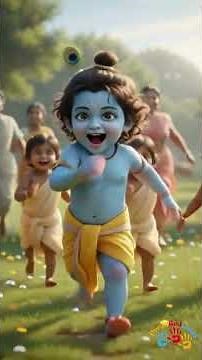 Baal Krishna’s Sweet Poem for Kids #krishnastory #krishnaleela #kidsstories #kidspoem