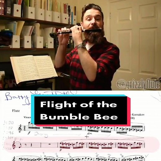 Flight of the Bumble Bee - Piccolo and Flute Duet
