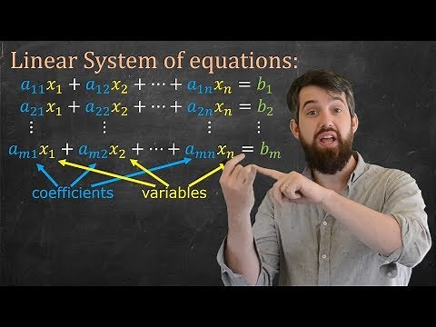 What is a Solution to a Linear System? **Intro**