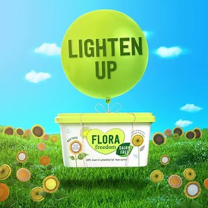 Too much festive food? Go dairy free and lighten up with Flora Freedom – with 60% less saturated fat than butter. | Flora