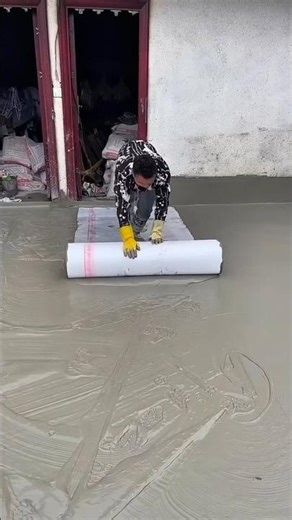 Mat on Wet Cement 😂🎬 ~ Building Wooden Log Cabin in Forest | Survival House Step by Step 131