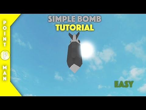 Roblox | Plane Crazy | Simple Bomb Tutorial