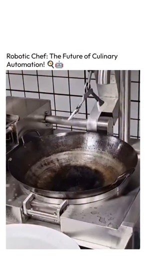 The Technology | Robotic Chef: The Future of Culinary Automation! 🍳🤖 ​Observe the incredible efficiency and consistency of an Automated Wok Station in... | Instagram