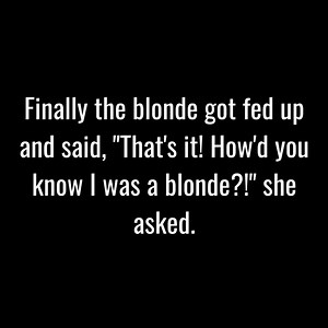 A blonde walked into an electronics store and said to the salesmen | Trending Jokes