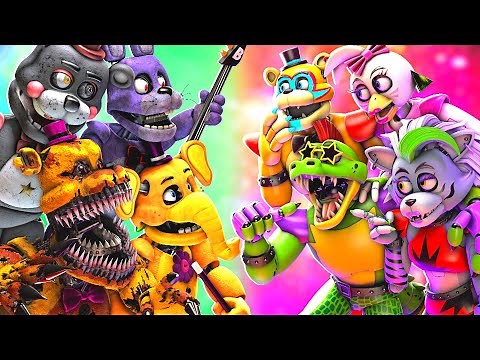 [SFM FNaF] Top 10 FNaF SECURITY BREACH vs Fight Animations