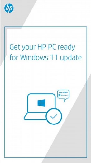Get your HP PC ready for Windows 11 update #shorts