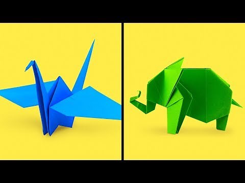 18 EASY-TO-MAKE ORIGAMI PAPER DIYs