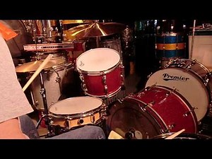 DRUM LESSON: POPULAR JOHN BONHAM DRUM RIFFS, LICKS AND PATTERNS