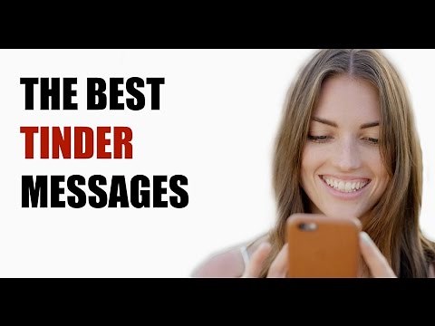 Tinder First Messages - The 3 BEST First Messages to Send on Tinder