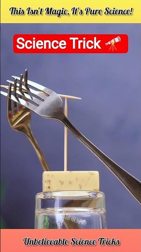 Unbelievable Science Tricks You Can Try at Home! #scienceexperiment #tricks