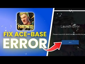 How to Fix “Please close ACE-Base before starting the game” (Launch Error 100% Working!)