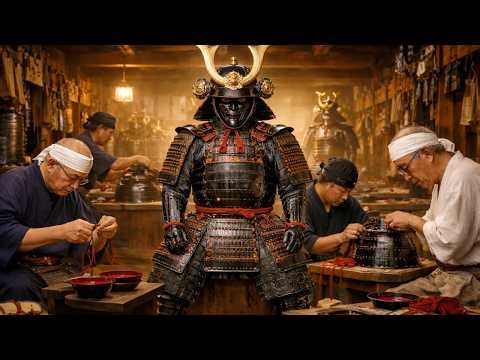 Inside the Samurai Armor Factory: Why One Suit Takes 1 Year to Build by Hand (Full Process)