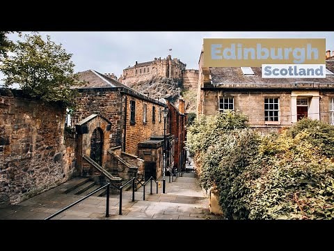 Edinburgh, Scotland | The Most Beautiful City In The World | Walking Tour 4K HDR 60fps