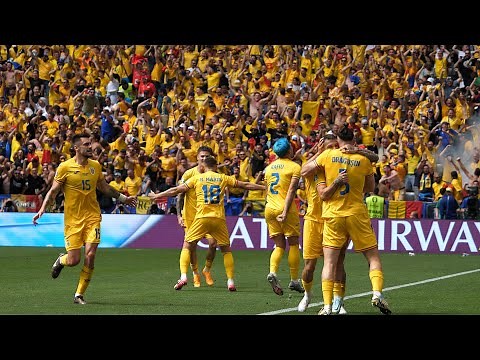 ROMANIA 3-0 UKRAINE | The Moment Romania Shocks EURO 2024 | Highlights & REZUMAT