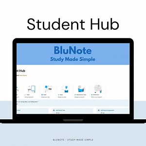 Blunote - Ultimate Student Hub: Notion Template & Digital Planner for University and High School Students - All in One Notion Template - Etsy Canada