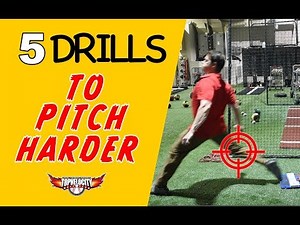 5 Drills to Pitch Harder - Baseball Pitching Drills!