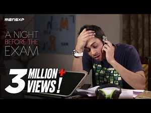 MensXP: A Night Before The Exam